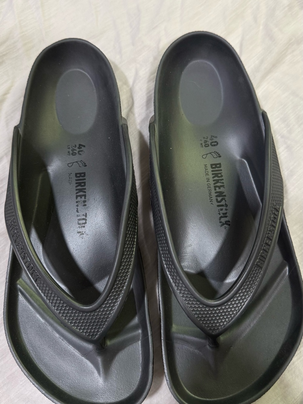 Birkenstock Black EVA Men's Thong Sandals